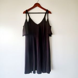 Torrid Cold Shoulder Dress | Black